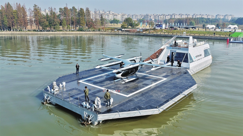 Vtol Vertiport Water vertiport for eVTOL aircraft debuts in Suzhou_News
